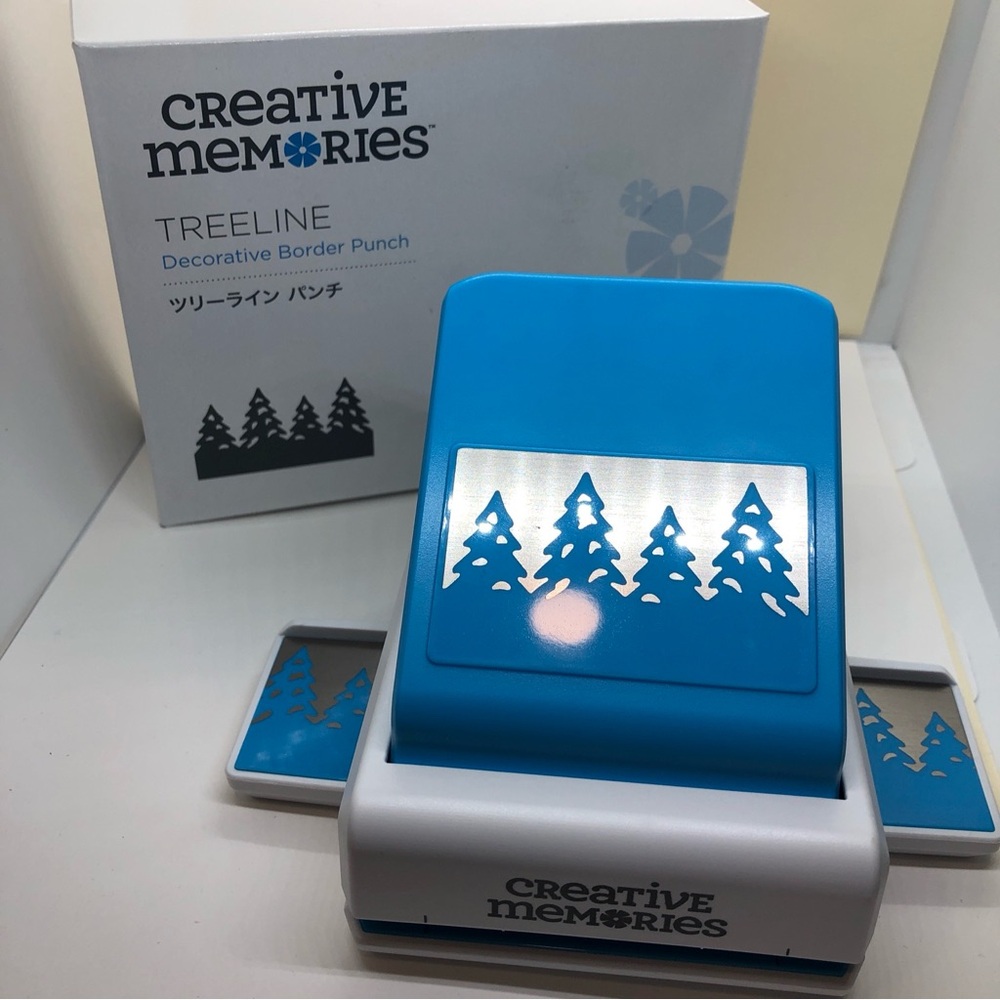 Creative Memories TreeLine Decorative Border Hand Punch Brand New